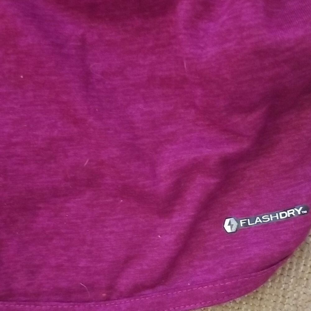 The North Face Women’s L Long Sleeve Crewneck Tee Berry Pink FlashDry Active - Picture 8 of 9